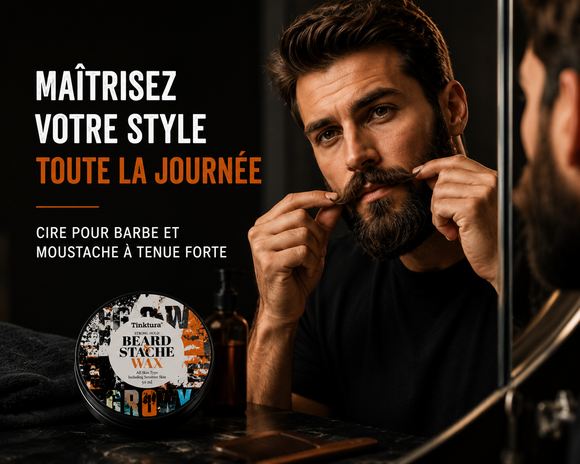 Cire pour barbe et moustache